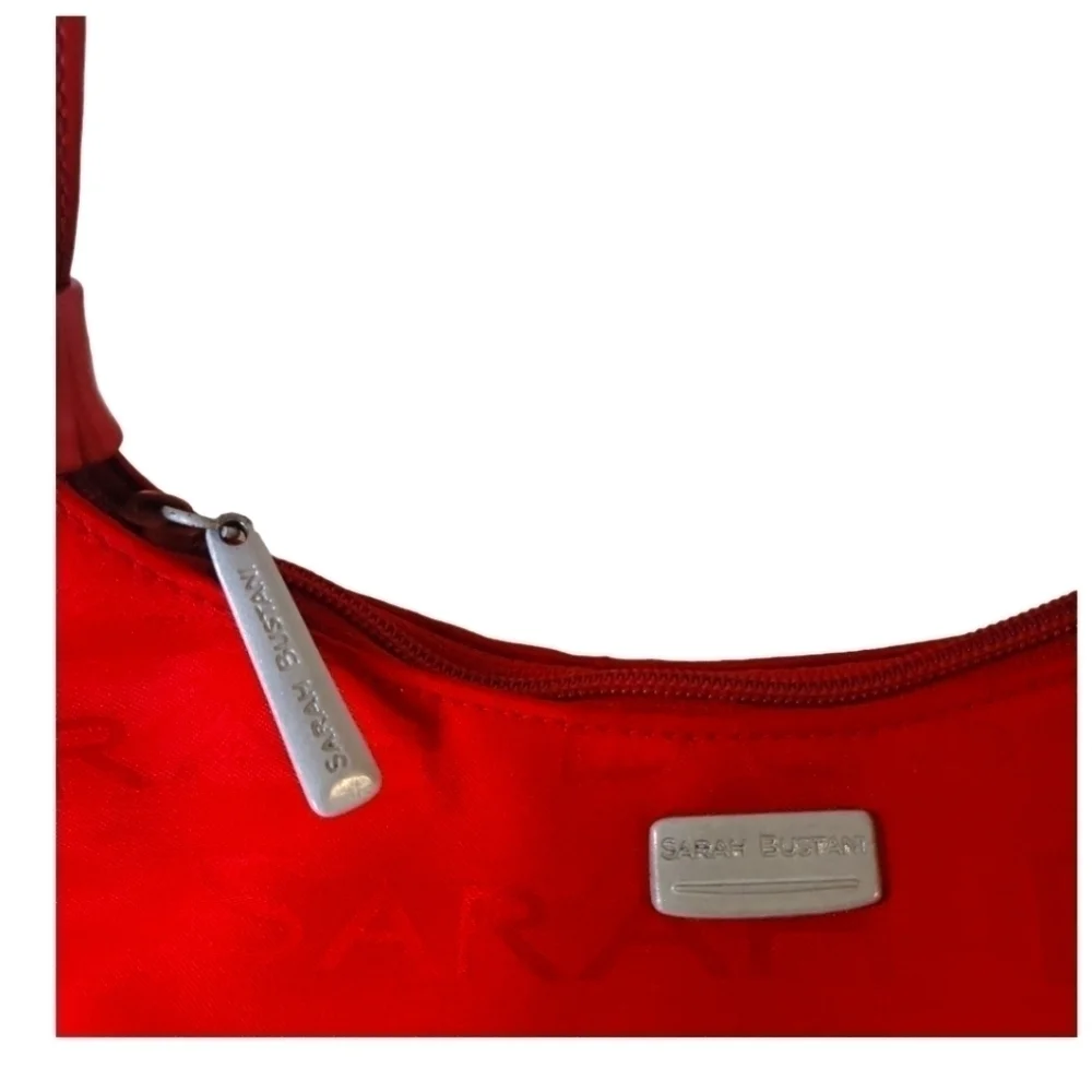 Sarah Bustani Women's Red Shoulder Handbag Made in Mexico